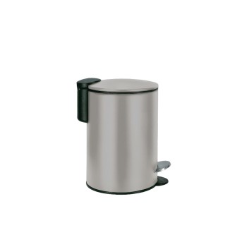 Kleine Wolke Poubelle à pédale Silence 3 l, Platin Kleine Wolke Poubelle à pédale Silence 3 l, Platin
