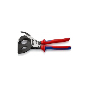 Knipex Kabelschneider, Ratschenprinzip, Dreigang Knipex Kabelschneider, Ratschenprinzip, Dreigang