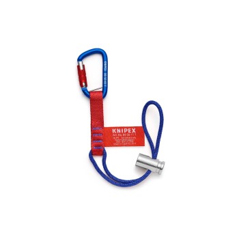 Adapterschl. 6kg + Mat.-Karabiner, 186 mm, Zur Werkzeug-Absturzsicherung Adapterschl. 6kg + Mat.-Karabiner, 186 mm, Zur Werkzeug-Absturzsicherung