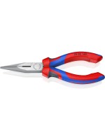 Knipex Pince à becs demi-ronds avec tranchant 160 mm
