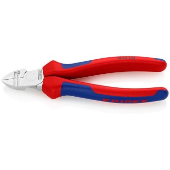 Knipex Abisolier-Seitenschneider 160 mm, Abisolierstellen: 1,5 + 2,5 mm² Knipex Abisolier-Seitenschneider 160 mm, Abisolierstellen: 1,5 + 2,5 mm²