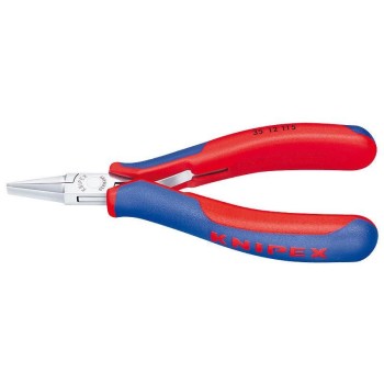 Knipex Elektronik-Greifzange 115 mm, flache, breite Backen Knipex Elektronik-Greifzange 115 mm, flache, breite Backen