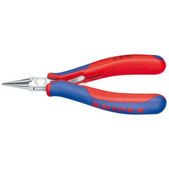 Knipex Elektronik-Greifzange 115 mm, runde, spitze Backen Knipex Elektronik-Greifzange 115 mm, runde, spitze Backen