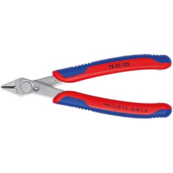 Knipex Electronic Super Knips 125 mm, poliert mit Mehrkomponenten-Hüllen Knipex Electronic Super Knips 125 mm, poliert mit Mehrkomponenten-Hüllen
