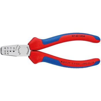 Knipex Crimpzange für Aderendhülsen 145 mm, 0,25 - 2,5 mm² Knipex Crimpzange für Aderendhülsen 145 mm, 0,25 - 2,5 mm²