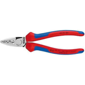 Knipex Crimpzange für Aderendhülsen, 180 mm Knipex Crimpzange für Aderendhülsen, 180 mm
