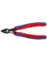 Knipex Electronic Super Knips 125 mm, brüniert with Drahtklemme