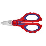 Knipex Elektrikerschere glasfaser. 190 mm, with Mehrkomponenten-Hüllen