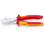 Knipex Pince coupante diagonale à forte démultiplication 200 mm 1000 V avec oeillet