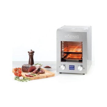 Koenig Elektro Oberflächengrill, 2200W, 800C, Display
