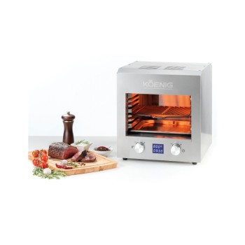 Koenig Elektro- Oberflächengrill, 2200W, 800C, Display