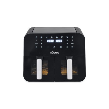 Koenig Heissluft-Fritteuse Quick & Pure, 230V, 2*1200W, je 4.5l