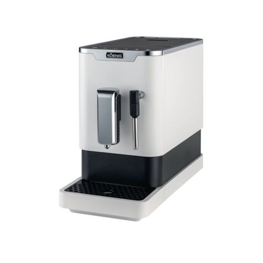 Koenig Machine à café automatique Finessa Milk Blanc, Noir