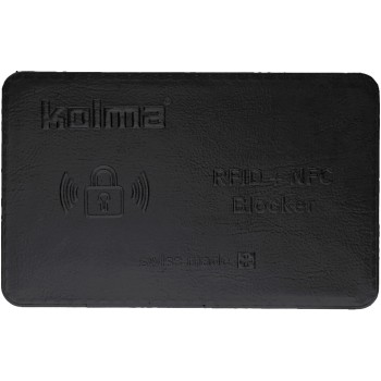Kolma Kreditkartenhülle RFID Blocker, black  Kolma Kreditkartenhülle RFID Blocker, black