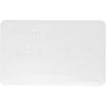 Kolma Pochette pour cartes de crédit avec bloqueur RFID Blanc