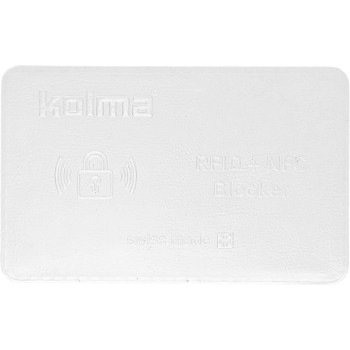 Kolma Kreditkartenhülle RFID Blocker, white Kolma Kreditkartenhülle RFID Blocker, white