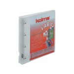 Kolma Couverture de présentation Vario A4 XL KolmaFlex 3 cm, Transparent