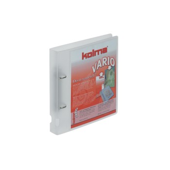 Kolma Ringbuch Vario A5 KolmaFlex, 2 Ring-Mechanik Füllhöhe 2 cm, farblos Kolma Ringbuch Vario A5 KolmaFlex, 2 Ring-Mechanik Füllhöhe 2 cm, farblos
