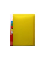 Kolma Sichtbuch Easy A4 KolmaFlex, mit 20 casen, yellow