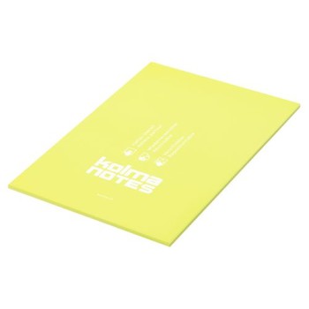 Kolma NOTES A5, 50 Blatt, yellow Kolma NOTES A5, 50 Blatt, yellow