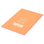 Kolma Fiche de bloc-notes NOTES A5 Orange, 50 feuilles