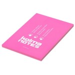 Kolma Fiche de bloc-notes NOTES A6 Rose, 100 feuilles