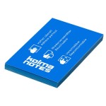 Kolma Fiche de bloc-notes NOTES A8 Bleu, 100 feuilles