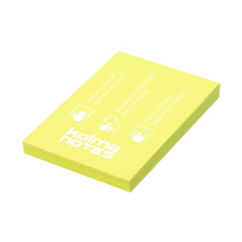 Kolma NOTES A8, 100 Blatt, yellow Kolma NOTES A8, 100 Blatt, yellow
