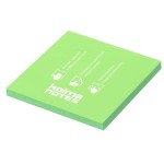 Kolma Fiche de bloc-notes NOTES 76 x 76 mm Vert clair, 100 feuilles