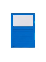 Kolma Visa Dossier Script A4 CopyResistant, Lisse, blue