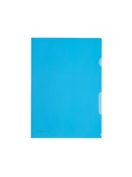 Kolma Pochette transparente LineaVerde Visa Dossier A4 Bleu, 100 pièces