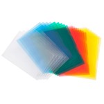 Kolma Pochette transparente LineaVerde Visa Dossier A4 Multicolore, 100 pièces