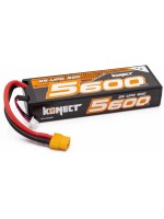 Konect Batterie RC Lipo 5600 mAh 7.4 V 60C (Slim Pack XT60)