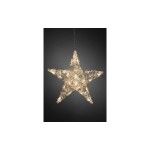 Konstsmide LED Stern Acryl 32cm, 24 LED, DxB: 32x8cm, Indoor