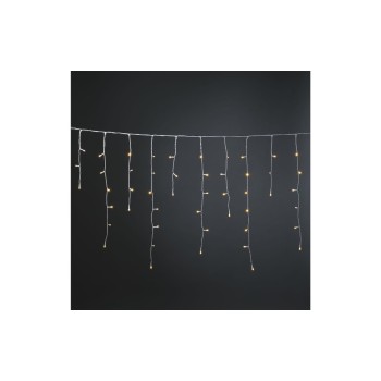 Konstsmide LED Vorhang Eisregen, 200LED, white, 5.07m, cable: 10m, glimmend Konstsmide LED Vorhang Eisregen, 200LED, white, 5.07m, cable: 10m, glimmend