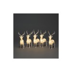Konstsmide Figurine LED Renne 5 x 8 LED