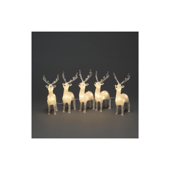 Konstsmide Figurine LED Renne 5 x 8 LED Konstsmide Figurine LED Renne 5 x 8 LED