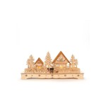 Konstsmide Lumière décorative LED Village avec rennes 43 x 19 cm