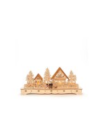 Konstsmide Lumière décorative LED Village avec rennes 43 x 19 cm