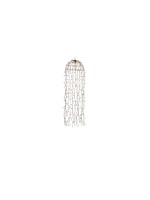 Konstsmide LED Vorhang Qualle black  95cm, 400 warmweiss, 30V Aussentrafo IP55