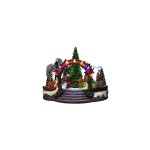 Konstsmide LED Szenerie Weihnachtszoo, 19 LED 4,5V Trafo/Batterie exkl. 3x AA 1,5V