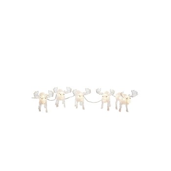 Konstsmide Figurine LED Acrylique Elan, Lot de 5 Konstsmide Figurine LED Acrylique Elan, Lot de 5