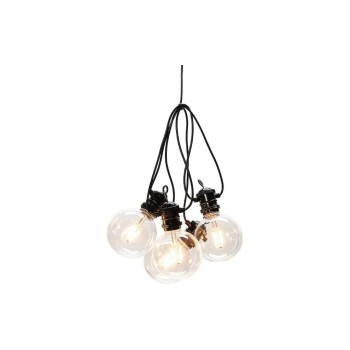 Konstsmide SOLAR-Lichterkette klar, 10x LED bernsteinfarbe, with Fernbedienung
