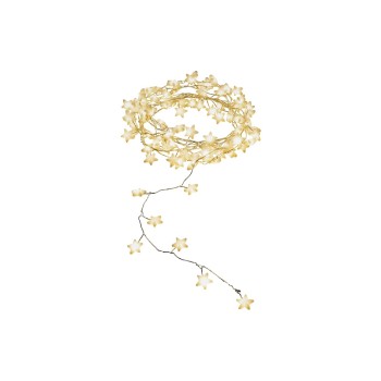 Konstsmide Guirlande lumineuse à LED en forme d'étoile, 90 lampes Konstsmide Guirlande lumineuse à LED en forme d'étoile, 90 lampes