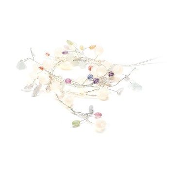 Konstsmide Guirlande lumineuse LED Feuilles/Baies, 20 lampes Konstsmide Guirlande lumineuse LED Feuilles/Baies, 20 lampes