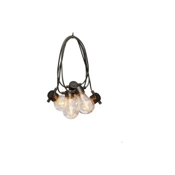 Konstsmide LED Party Lichterkette klar, 10x LED Bernstein-Dioden, IP55-Stecker Konstsmide LED Party Lichterkette klar, 10x LED Bernstein-Dioden, IP55-Stecker