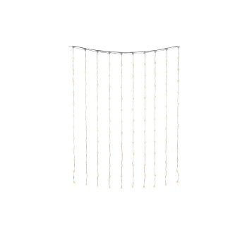 Konstsmide Rideau lumineux LED avec 120 boules de neige USB, IP20 Konstsmide Rideau lumineux LED avec 120 boules de neige USB, IP20