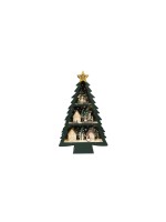Konstsmide Silhouette en bois LED Arbre 55 cm x 33 cm