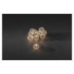 Konstsmide Guirlande lumineuse décorative LED Boules en fil métallique 16 LEDs