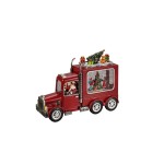 Konstsmide Lanterne à eau LED Santa Truck, Hauteur: 21.5 cm